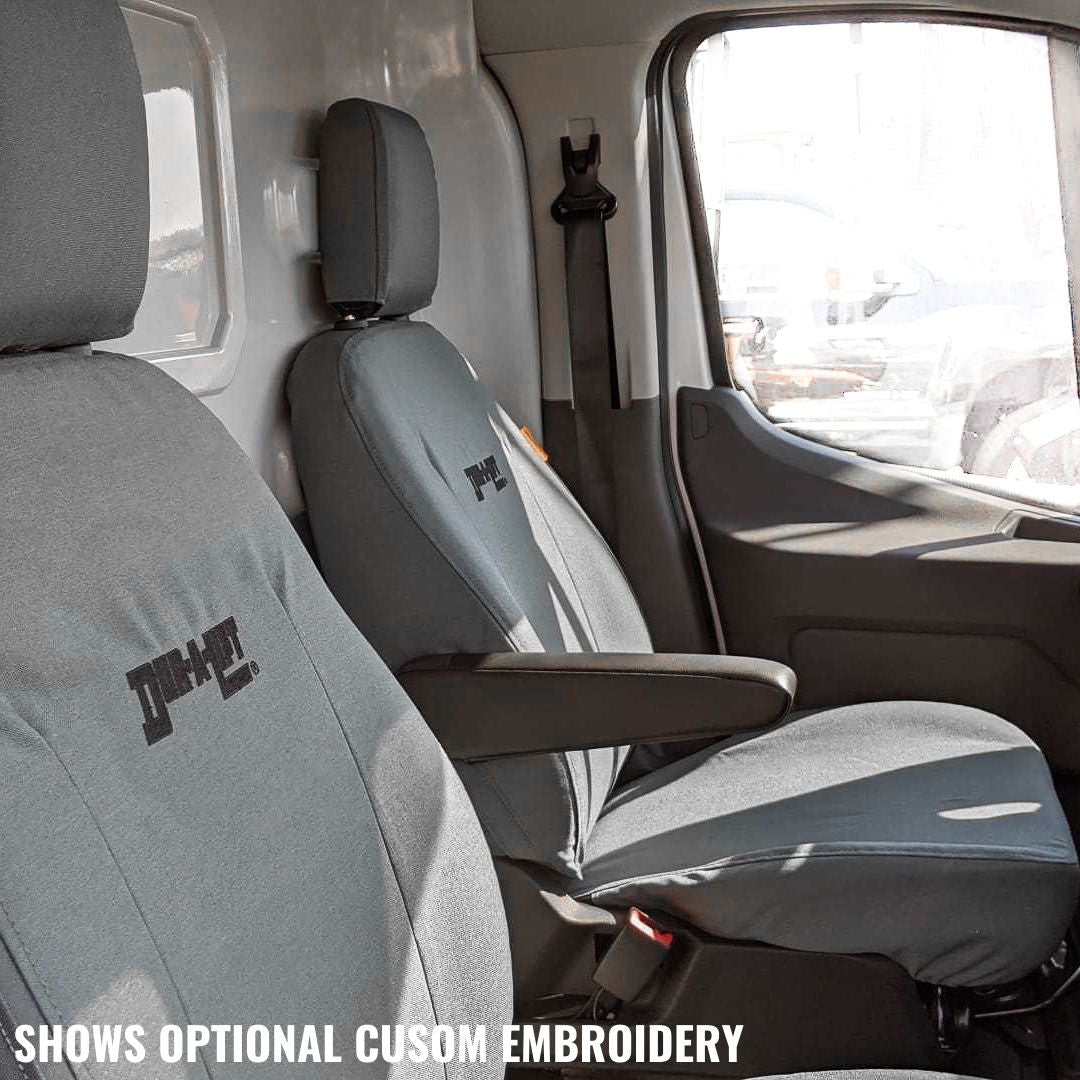 Antimicrobial Seat Covers for Ford Transit Vans - No Passenger Armrest (W0526003)