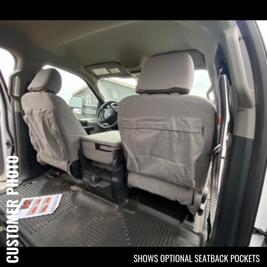 40/20/40 Antimicrobial Seat Covers for Ford Super Duty Trucks (W0523019)