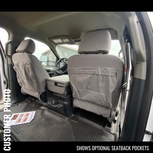 40/20/40 Antimicrobial Seat Covers for Ford Super Duty Trucks (W0523019)