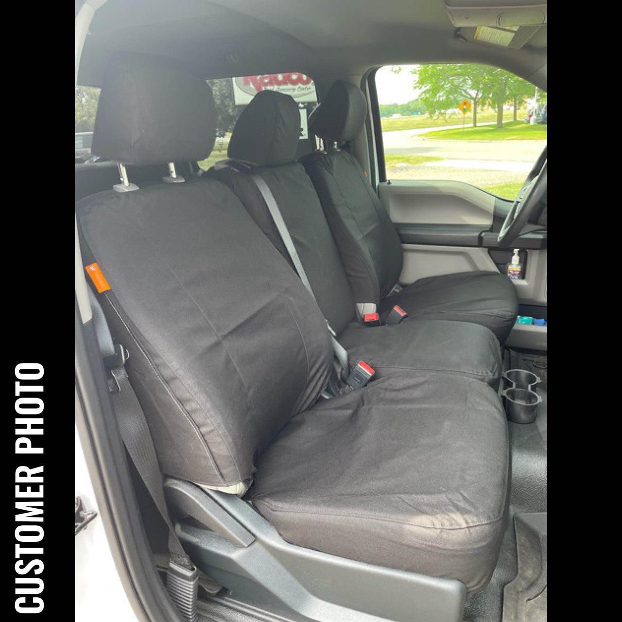 40/20/40 Bench Antimicrobial Seat Covers for Ford Trucks (W0523021)