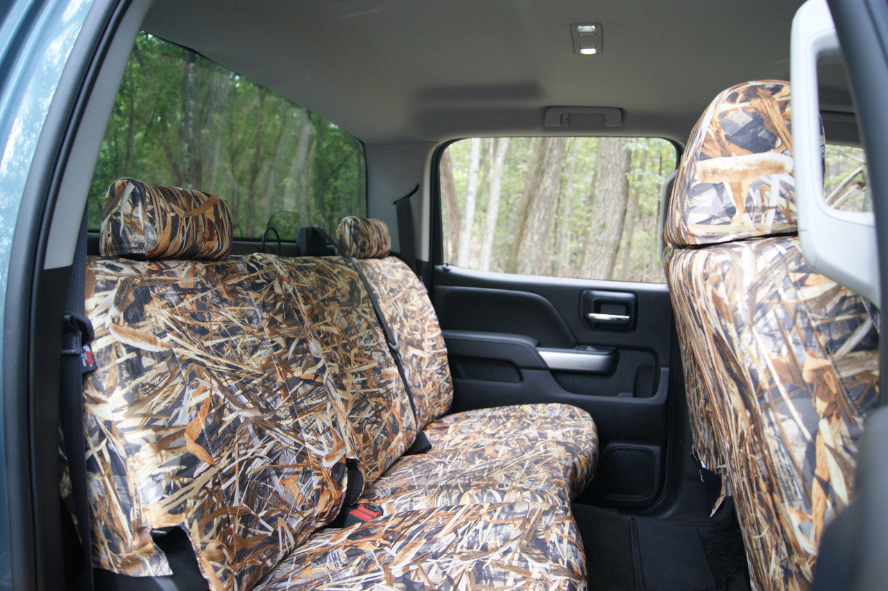 Full Bench Rear Seat Covers for GMC/Chevy Double Cab (W0657000)