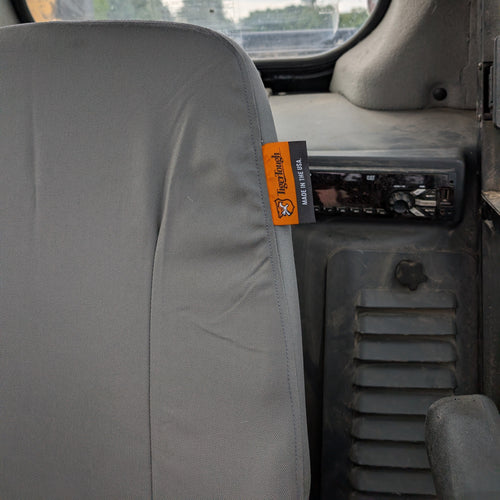 CAT D-Series Skid Loader Seat Cover - Suspension Seat (E0822035)