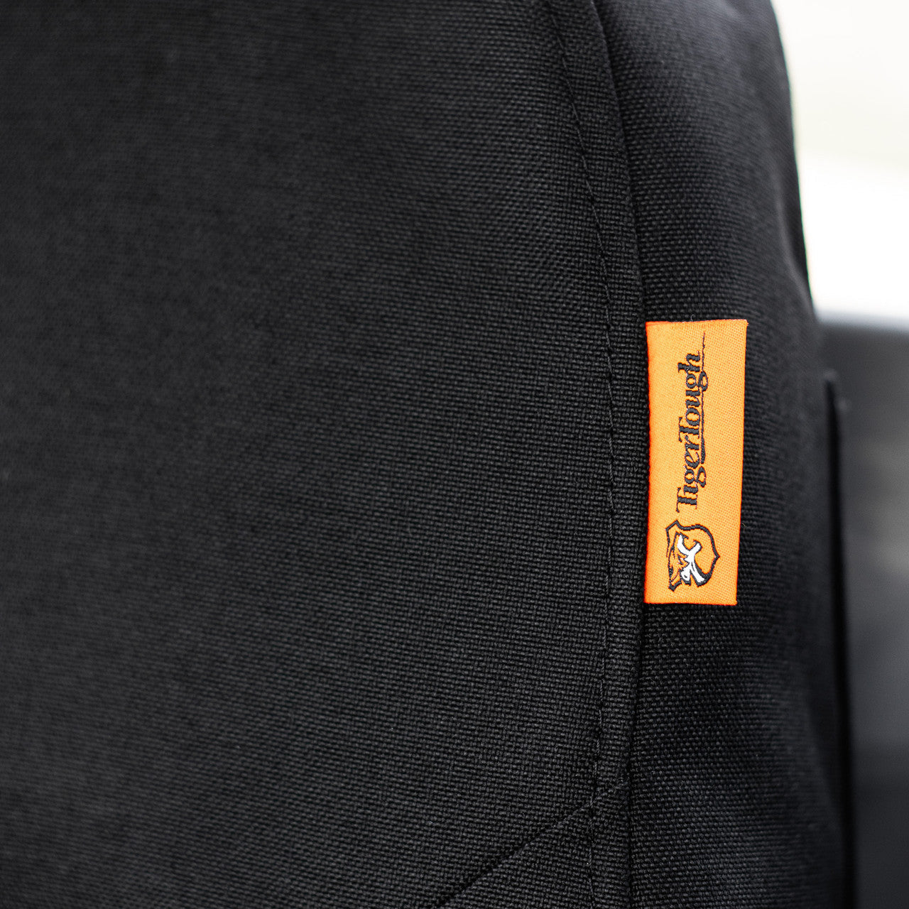 Equipment seat cover detail
