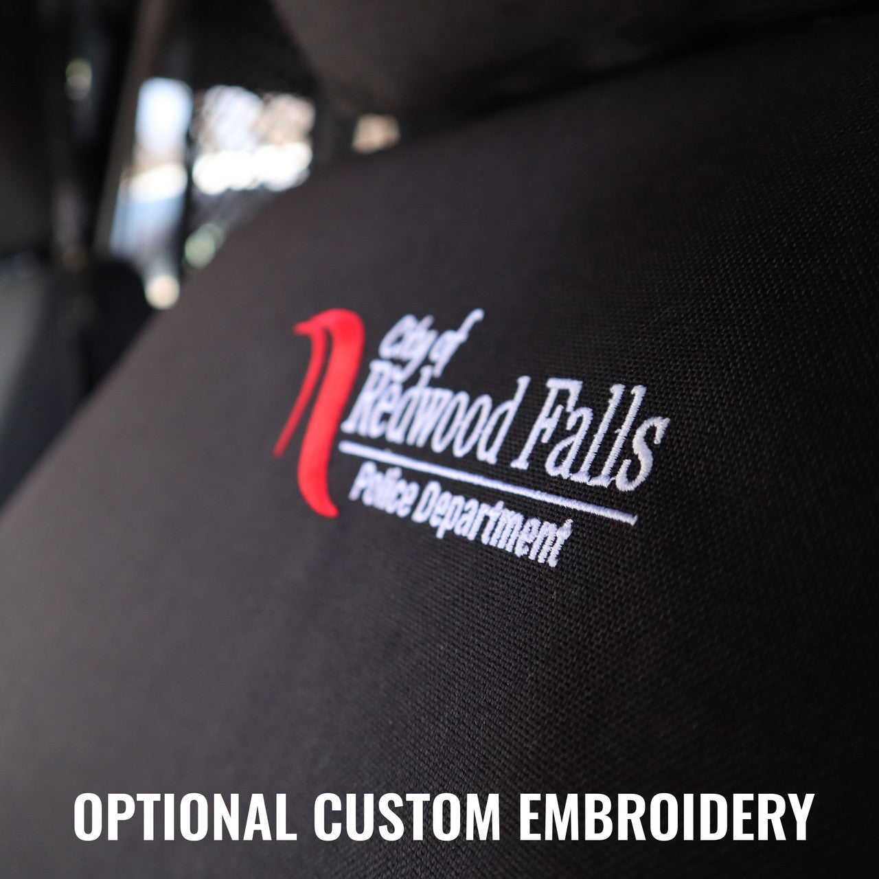 Ford Police Interceptor Driver's Antimicrobial Seat Cover (T0512017)