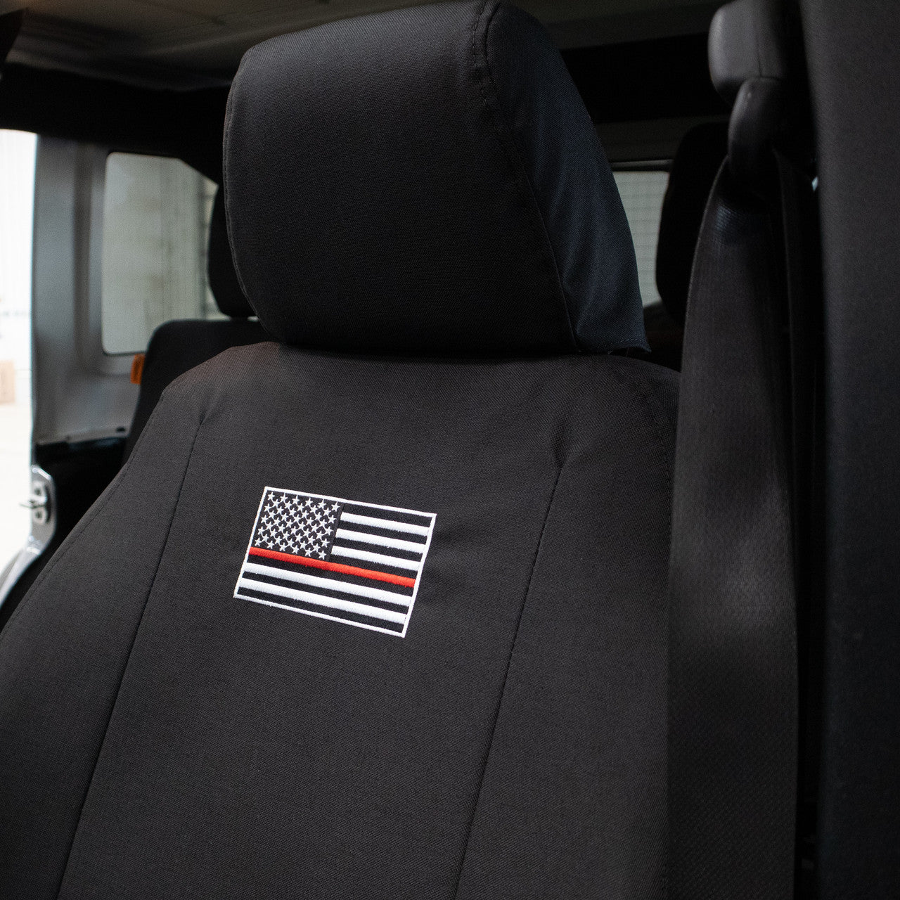 Jeep Wrangler JKU Front Seat Covers (W0721046) - Sportweave