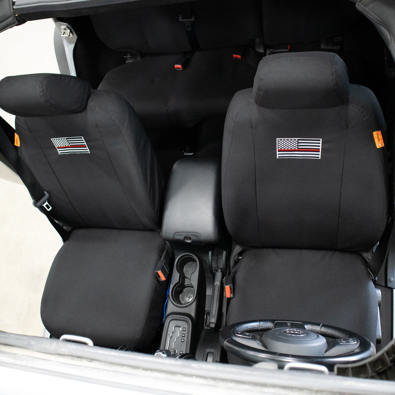 Jeep Wrangler JKU Front Seat Covers (W0721046) - Sportweave