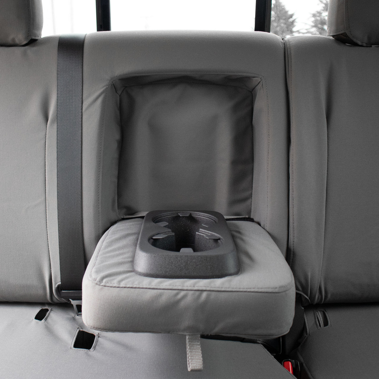 Fold Out Armrest detail