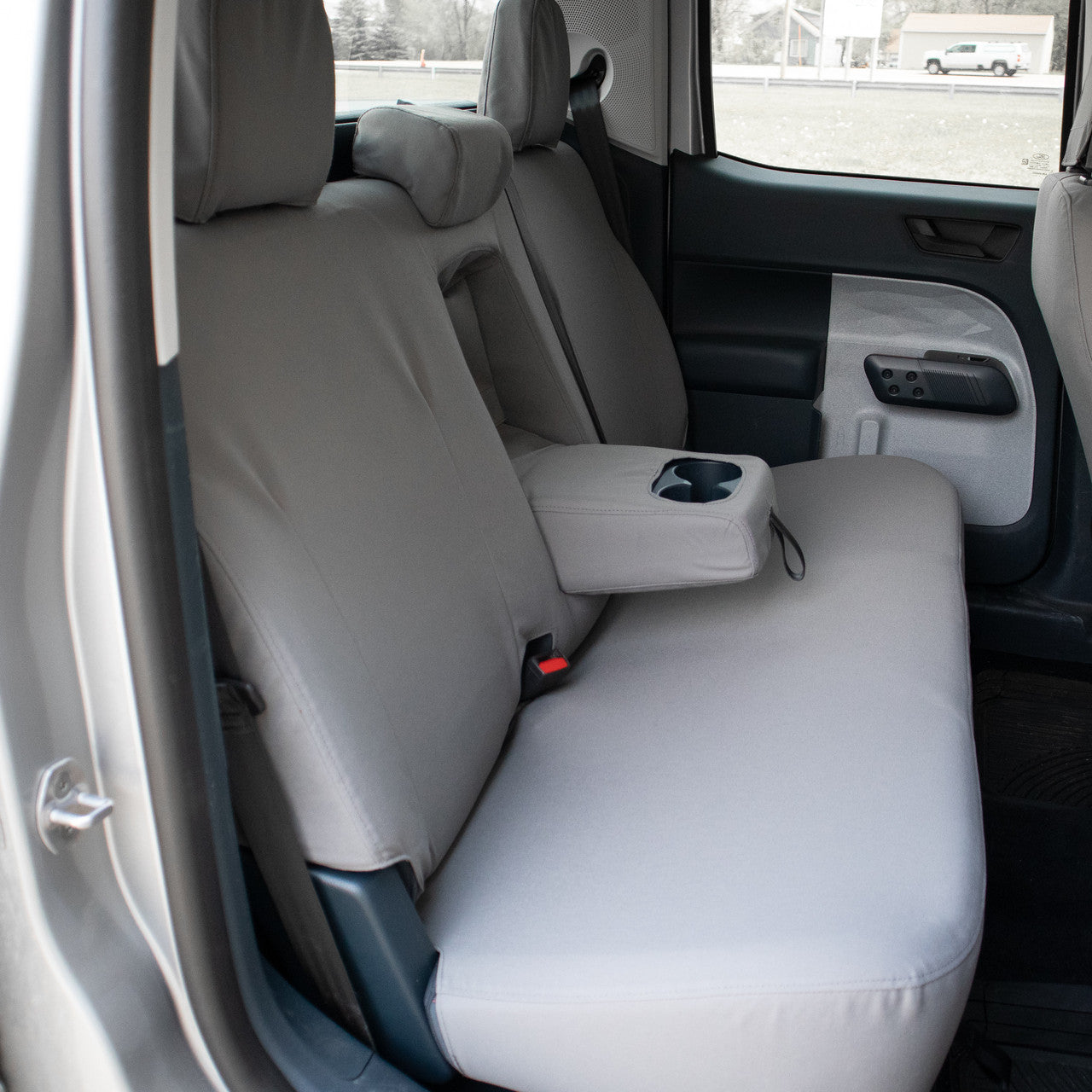 XL Ford Maverick Rear Antimicrobial Seat Covers (W0555071)