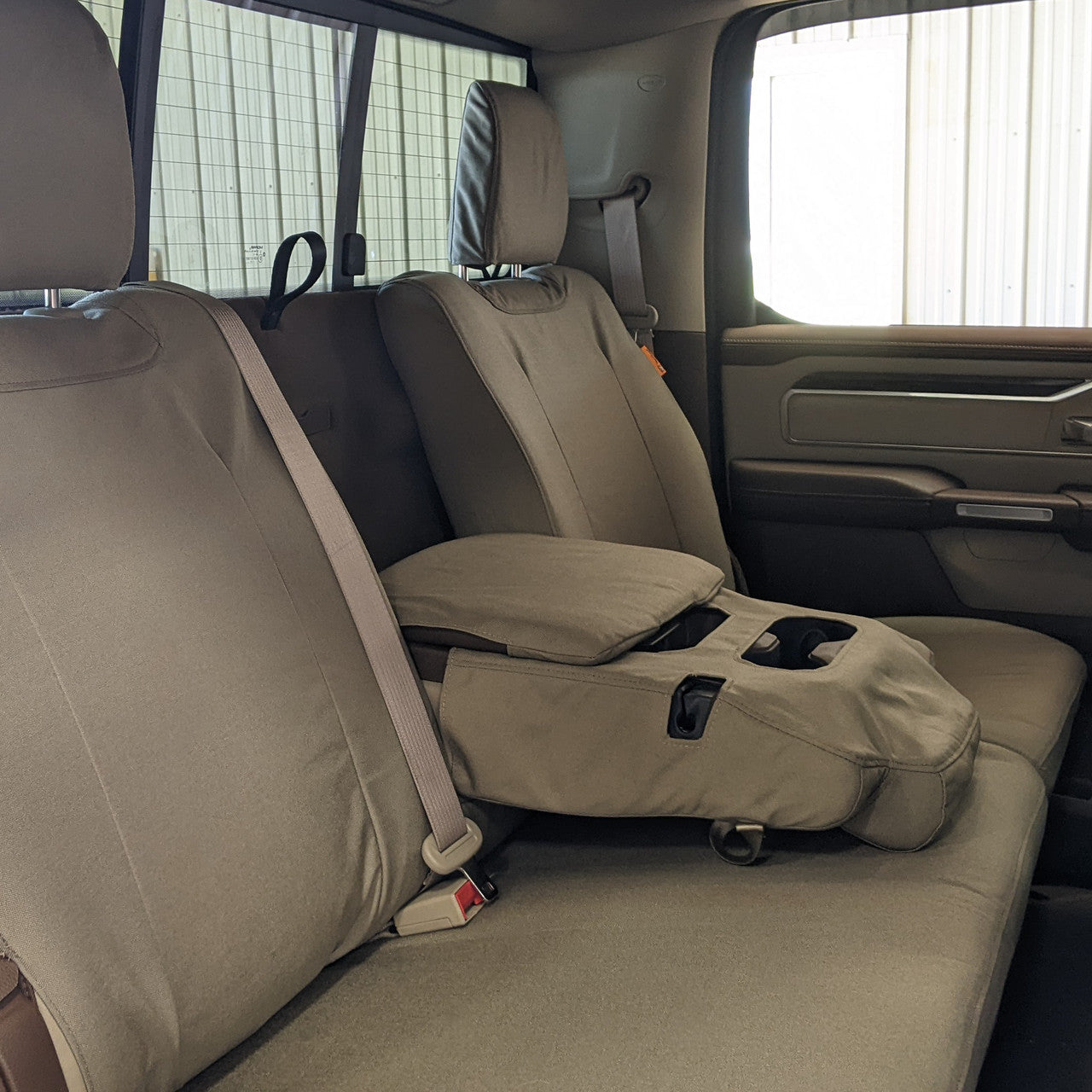 Antimicrobial Rear Seat Covers for Ram Crew Cab (W0755016)