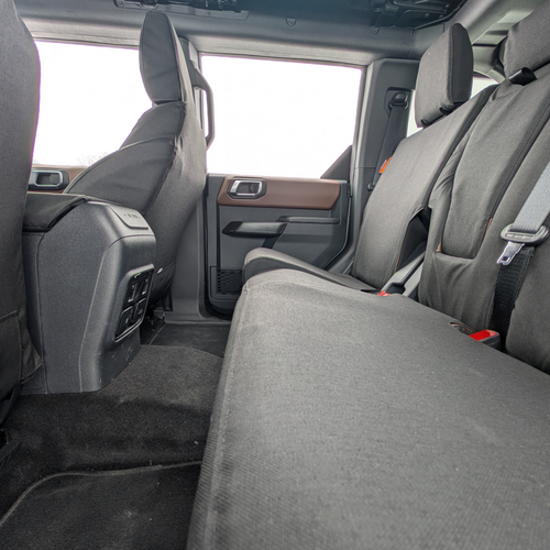 4-Door Ford Bronco Rear Seat Covers (W0555079)