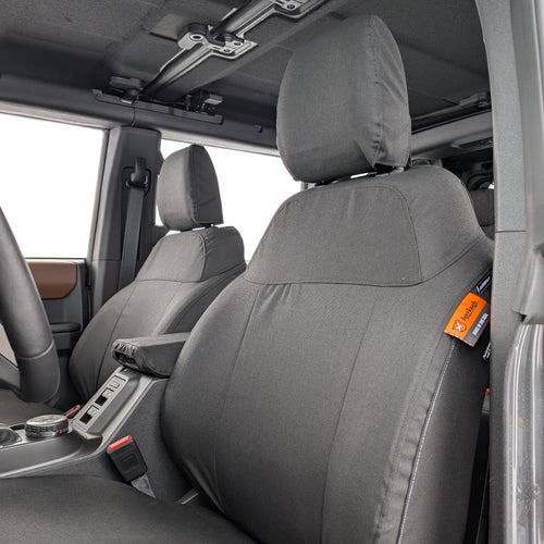 Bucket Seat Covers & Console Cover for 4-Door Ford Bronco (W0526012)